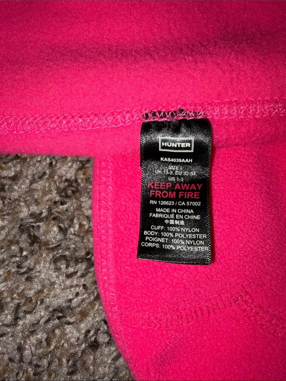 Hunter Ladies Neon Pink Casual Socks